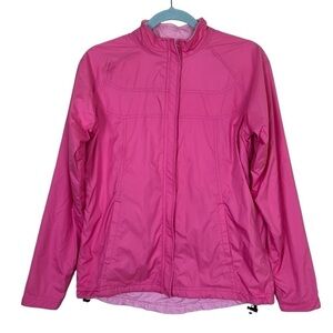 Peter Millar E4 Wind Jacket Pink Reversible Jacket Zip-up Lightweight Golf M